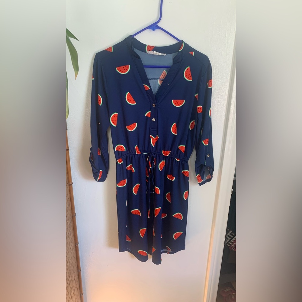 Watermelon Shirtdress